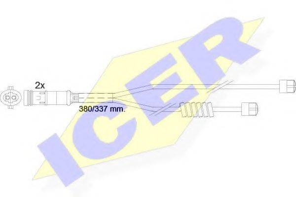 ICER 610303EC Сигналізатор, знос гальмівних колодок