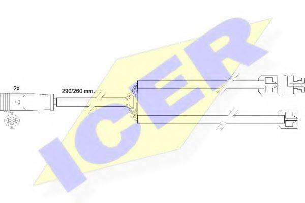 ICER 610335EC Сигналізатор, знос гальмівних колодок