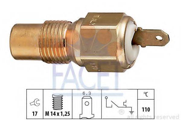 FACET 74030 термовимикач, сигнальна лампа рідини, що охолоджує