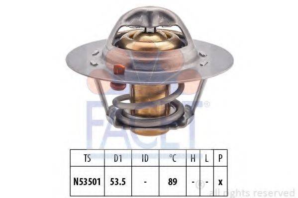 FACET 78416S Термостат, охолоджуюча рідина