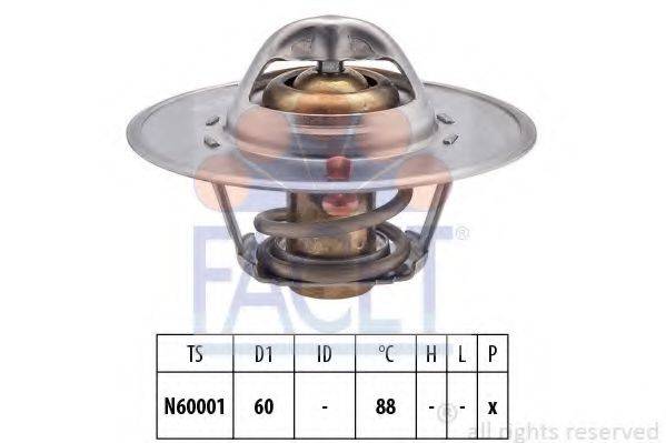 FACET 78461S Термостат, охолоджуюча рідина