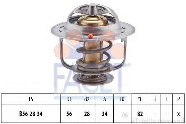 FACET 78360S Термостат, охолоджуюча рідина