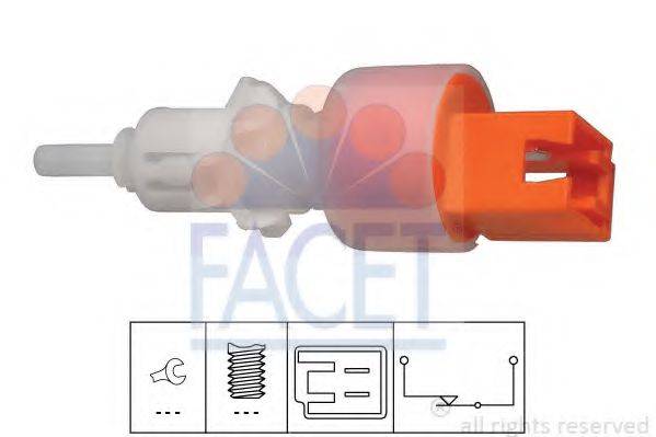 FACET 71248 Вимикач, привід зчеплення (Tempomat)