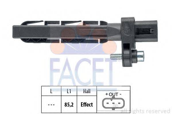 FACET 90758 Датчик імпульсів; Датчик імпульсів, маховик