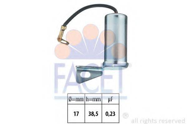 FACET 00326 Конденсатор, система запалювання