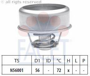 FACET 78245 Термостат, охолоджуюча рідина
