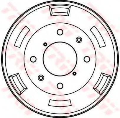 TRW DB4050 Гальмівний барабан