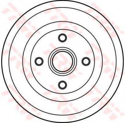 TRW DB4179 Гальмівний барабан