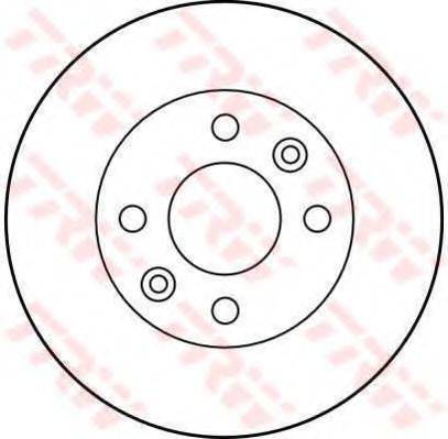 TRW DF1009 гальмівний диск