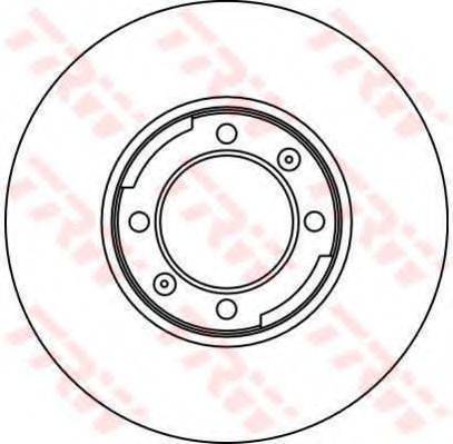 TRW DF1704 гальмівний диск