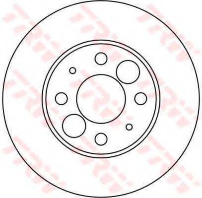 TRW DF1756 гальмівний диск