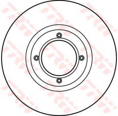 TRW DF1995 гальмівний диск