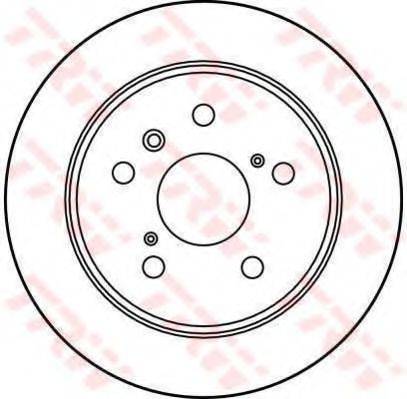 TRW DF2661 гальмівний диск