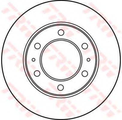 TRW DF3035 гальмівний диск
