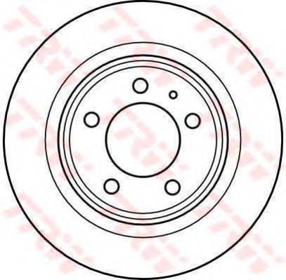TRW DF4136 гальмівний диск