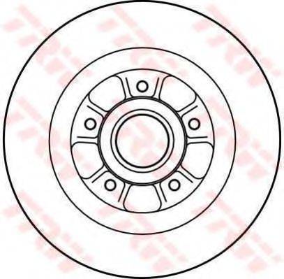 TRW DF4227 гальмівний диск
