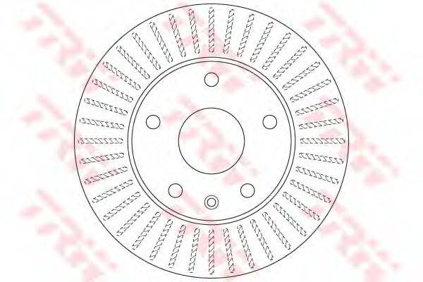 TRW DF6441 гальмівний диск