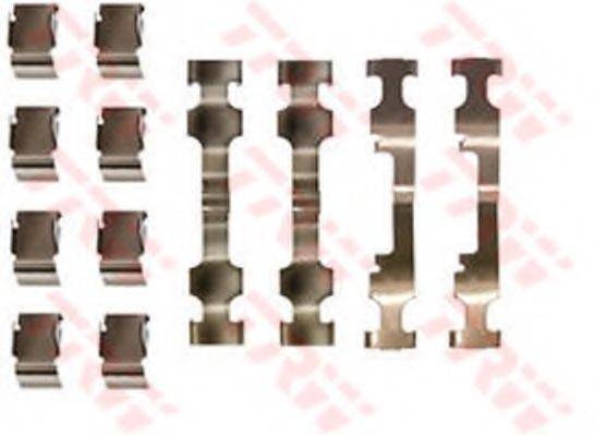 TRW PFK332 Комплектуючі, колодки дискового гальма