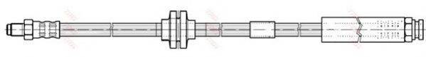 TRW PHB437 Гальмівний шланг