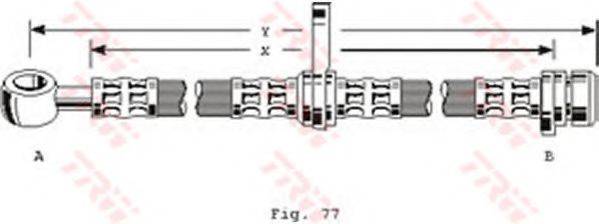 TRW PHD254 Гальмівний шланг