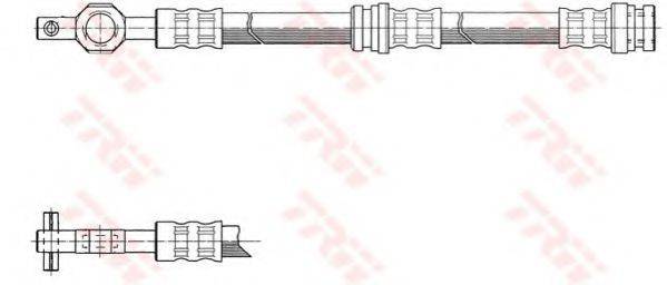 TRW PHD736 Гальмівний шланг