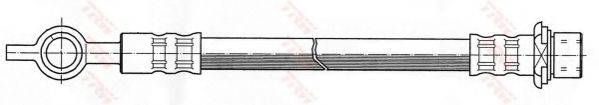 TRW PHD750 Гальмівний шланг