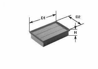 CLEAN FILTERS MA1049 Повітряний фільтр