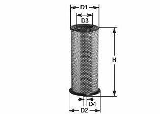 CLEAN FILTERS MA1401 Повітряний фільтр