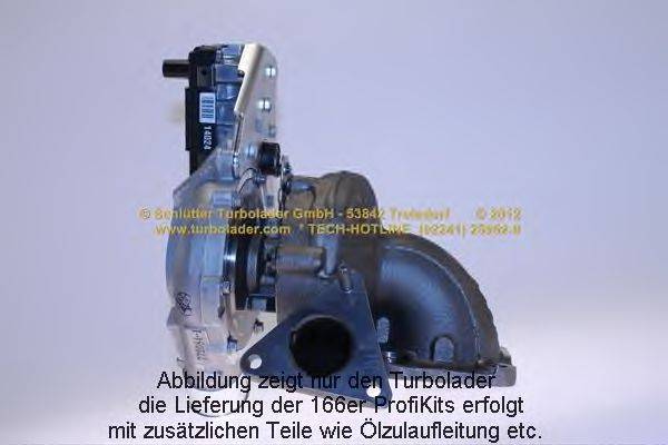 SCHLUTTER TURBOLADER 16600055 Компресор наддув