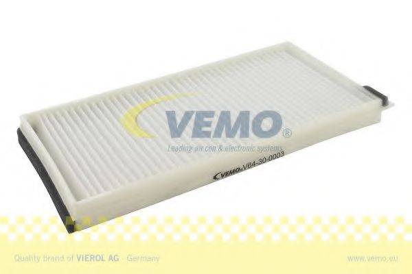 VEMO V64300003 Фільтр, повітря у внутрішньому просторі