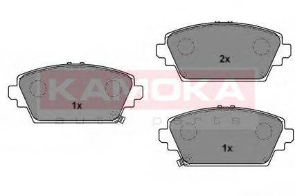 KAMOKA JQ1016372 Комплект гальмівних колодок, дискове гальмо