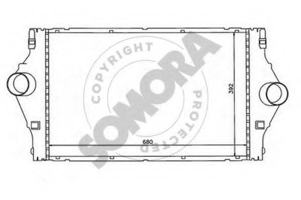 SOMORA 242245C Інтеркулер