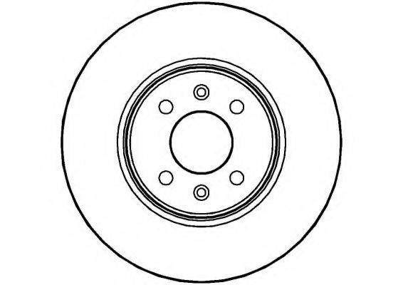 NATIONAL NBD1000 гальмівний диск