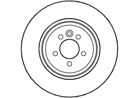 NATIONAL NBD1305 гальмівний диск