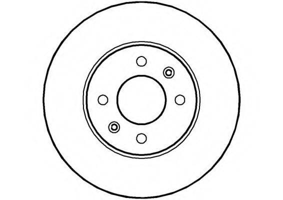 NATIONAL NBD1446 гальмівний диск