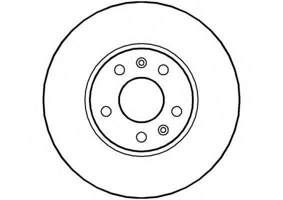 NATIONAL NBD148 гальмівний диск