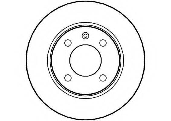NATIONAL NBD157 гальмівний диск