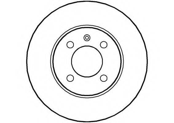 NATIONAL NBD278 гальмівний диск