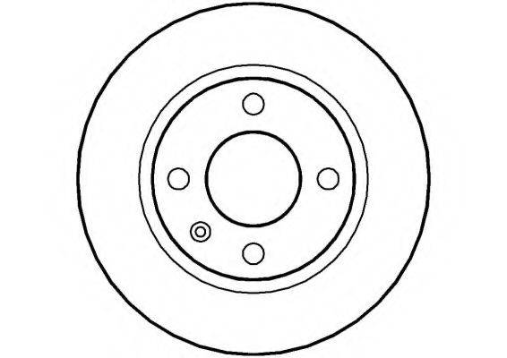 NATIONAL NBD796 гальмівний диск