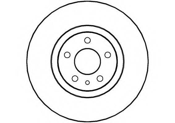 NATIONAL NBD948 гальмівний диск