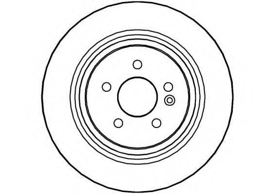 NATIONAL NBD974 гальмівний диск