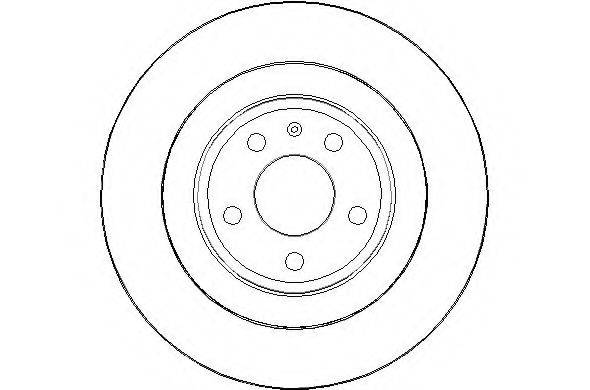 NATIONAL NBD1520 гальмівний диск