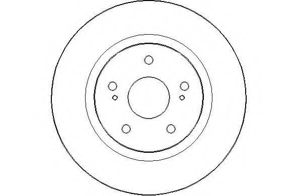 NATIONAL NBD1568 гальмівний диск