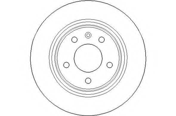NATIONAL NBD1652 гальмівний диск