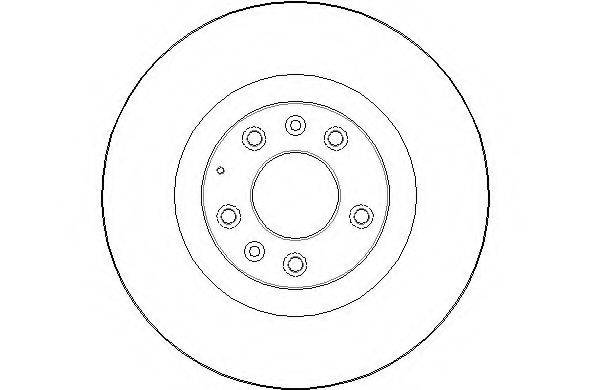 NATIONAL NBD1697 гальмівний диск