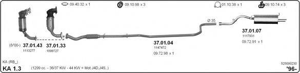 IMASAF 525000230 Система випуску ОГ