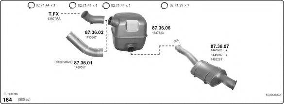 IMASAF 572000022 Система випуску ОГ
