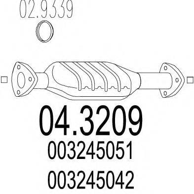 MTS 043209 Каталізатор