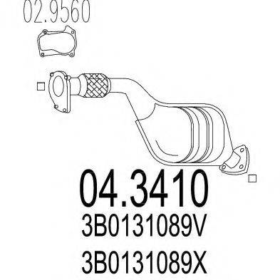 MTS 043410 Каталізатор