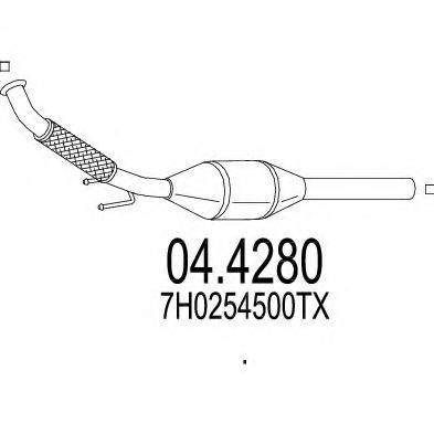 MTS 044280 Каталізатор